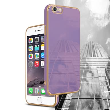 iPhone 6 PLUS / 6S PLUS silikondeksel case (lilla)