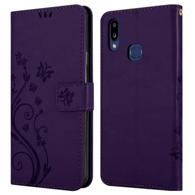 Samsung Galaxy A10s / M01s lommebokdeksel Blomster