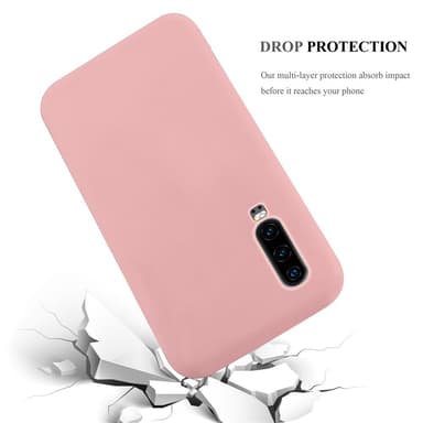 Deksel Huawei P30 Silikon cover (rosa)