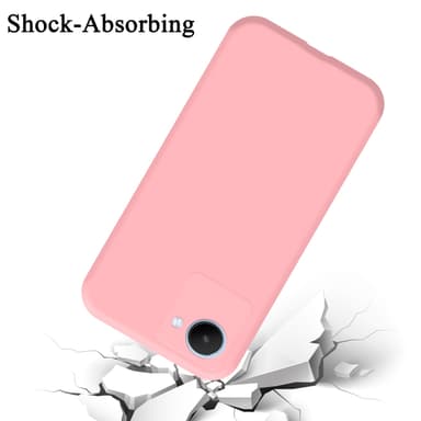 Realme C30 / Narzo 50i PRIME silikondeksel case (rosa)