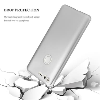 Deksel Google PIXEL Case Cover (sølv)