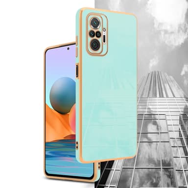 Xiaomi RedMi NOTE 10 PRO silikondeksel case (grønn)