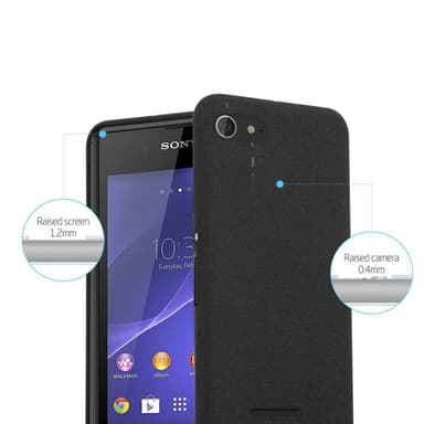 Deksel Sony Xperia E3 case (svart)