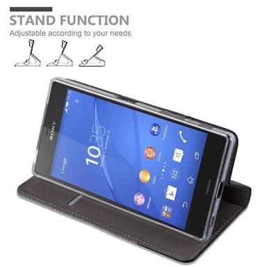 Sony Xperia Z5 lommebokdeksel etui (grå)