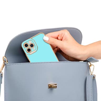 iPhone 11 PRO silikondeksel cover (turkis)