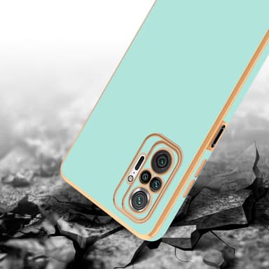 Xiaomi RedMi NOTE 10 PRO silikondeksel case (grønn)