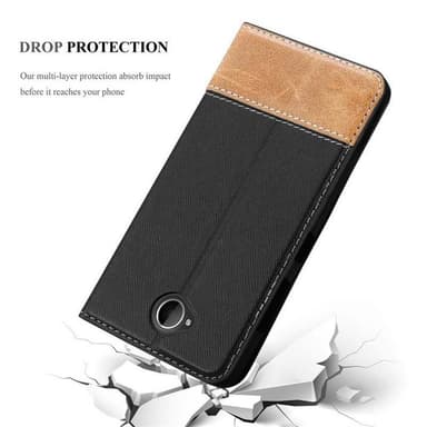 Nokia Lumia 650 Deksel Case Cover (svart)
