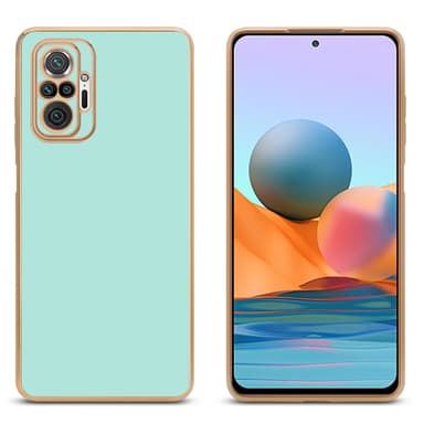 Xiaomi RedMi NOTE 10 PRO silikondeksel case (grønn)