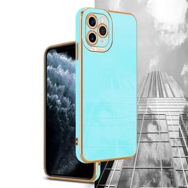 iPhone 11 PRO silikondeksel cover (turkis)