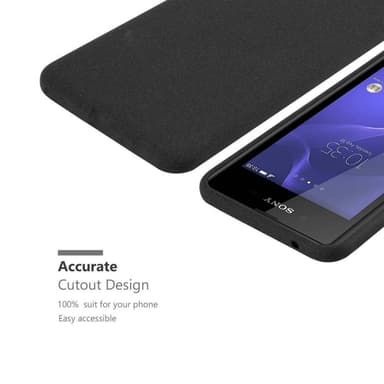 Deksel Sony Xperia E3 case (svart)