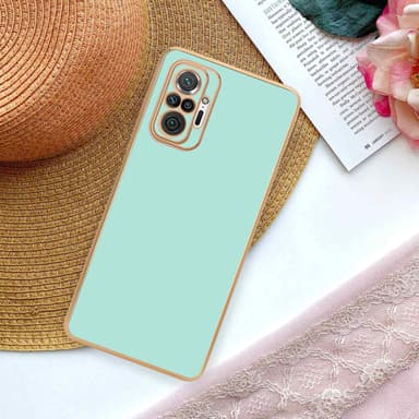 Xiaomi RedMi NOTE 10 PRO silikondeksel case (grønn)