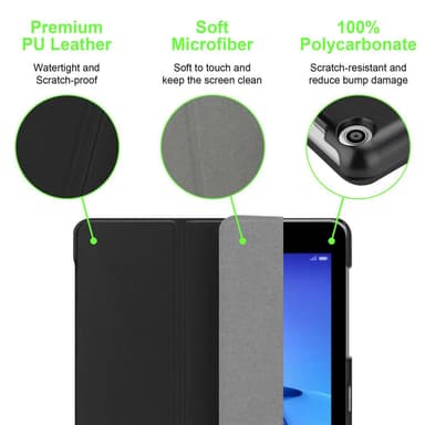 Huawei MediaPad T3 8 (8.0 tomme) deksel til nettbrett