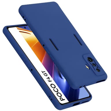 Xiaomi Poco F4 GT silikondeksel case (Blå)