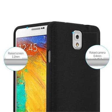 Deksel Samsung Galaxy NOTE 3 case (svart)