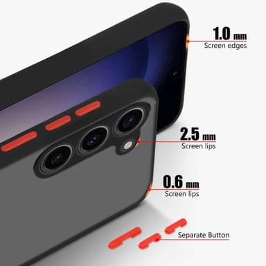 Samsung Galaxy S23 Deksel Case Cover (Svart)