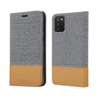 Samsung Galaxy A02s lommebokdeksel etui (grå)