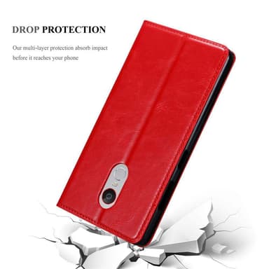 ZTE Nubia Z11 MAX lommebokdeksel case (rød)