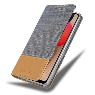Samsung Galaxy A02s lommebokdeksel etui (grå)