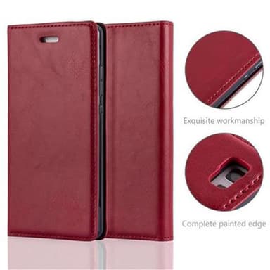 Huawei P8 LITE 2015 lommebokdeksel case (rød)
