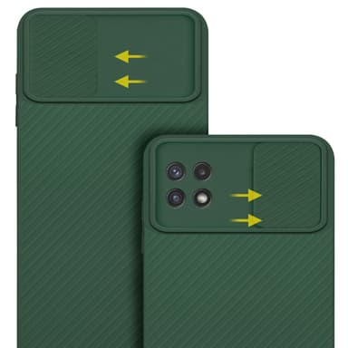 Deksel Samsung Galaxy A22 5G cover (grønn)
