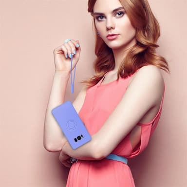 Deksel Samsung Galaxy S8 Ring Case (lilla)