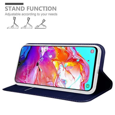 Samsung Galaxy A70 / A70s lommebokdeksel etui (blå)