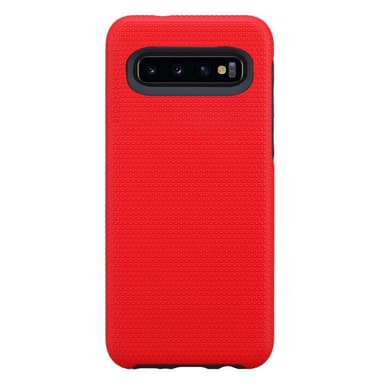 Samsung Galaxy S10 PLUS Deksel Case Cover (rød)