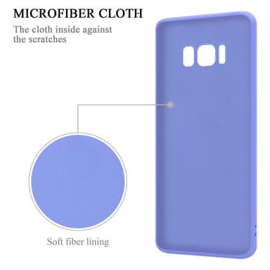 Deksel Samsung Galaxy S8 Ring Case (lilla)