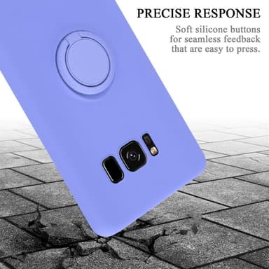 Deksel Samsung Galaxy S8 Ring Case (lilla)