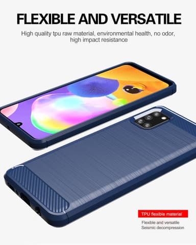 Deksel Samsung Galaxy A31 ultra slim (blå)