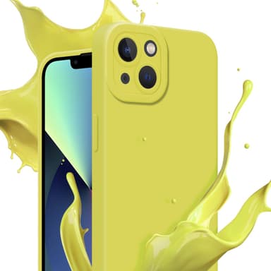 iPhone 14 PLUS Deksel case (gul)