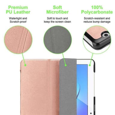 Huawei MediaPad T3 10 (9.6 tomme) deksel til nettbrett