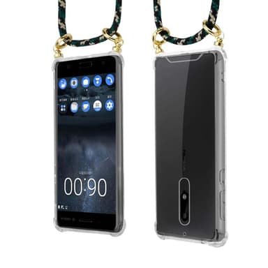 Nokia 5 2017 Deksel med Halskjede (brun)