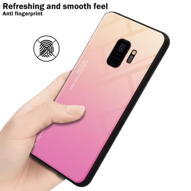 Deksel Samsung Galaxy S9 Case Cover (svart)