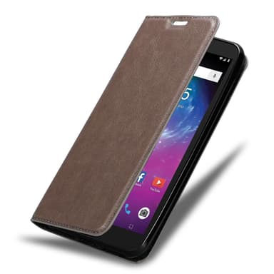 ZTE Blade L8 lommebokdeksel case (brun)