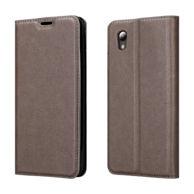 ZTE Blade L8 lommebokdeksel case (brun)