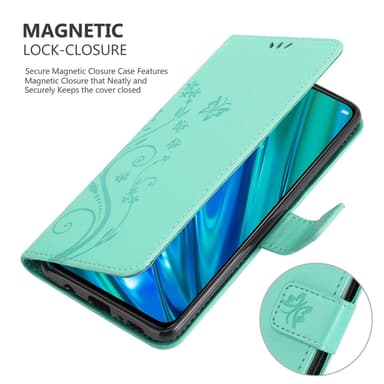 Realme 5 PRO / Realme Q lommebokdeksel Blomster