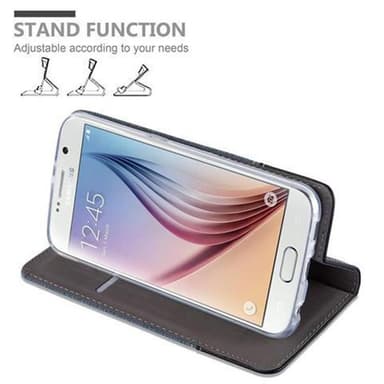 Samsung Galaxy S6 lommebokdeksel etui (blå)
