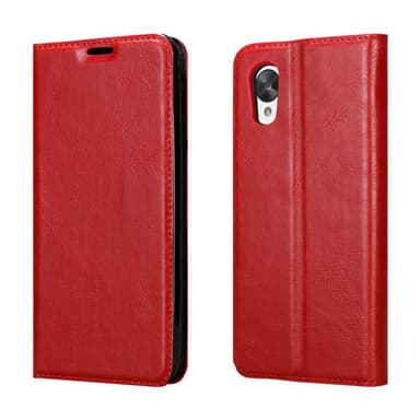 LG Google NEXUS 5 lommebokdeksel case (rød)