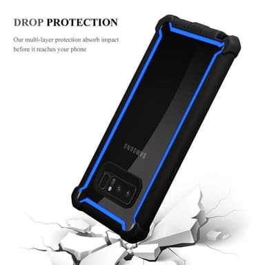 Samsung Galaxy NOTE 8 Deksel Case Cover (svart)