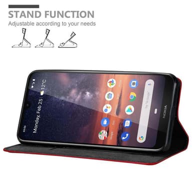 Nokia 3.2 lommebokdeksel case (rød)