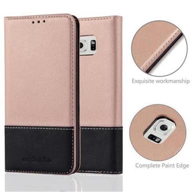 Samsung Galaxy S6 Deksel Case Cover (rosa)