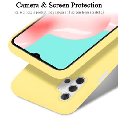 Samsung Galaxy A32 5G silikondeksel case (gul)