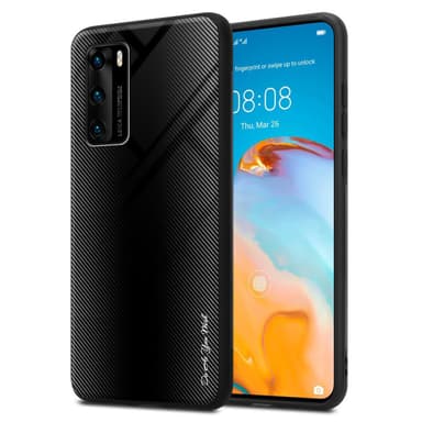 Huawei P40 Deksel Case Cover (svart)
