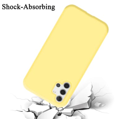 Samsung Galaxy A32 5G silikondeksel case (gul)
