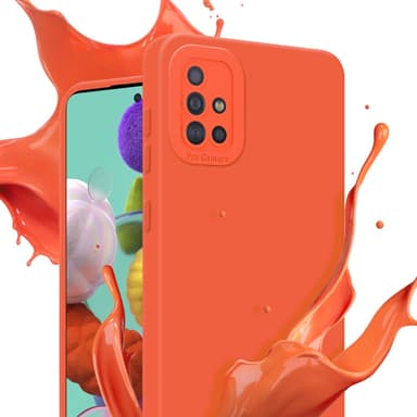 Samsung Galaxy A51 4G / M40s Deksel case (oransje)
