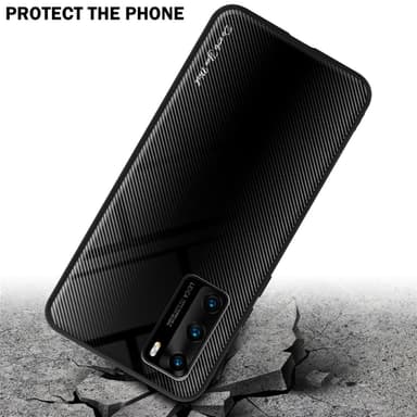 Huawei P40 Deksel Case Cover (svart)