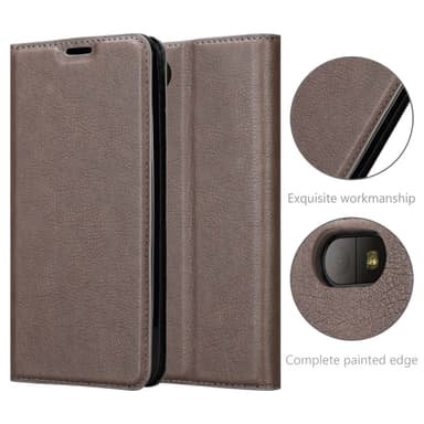 Blackberry Q10 lommebokdeksel case (brun)