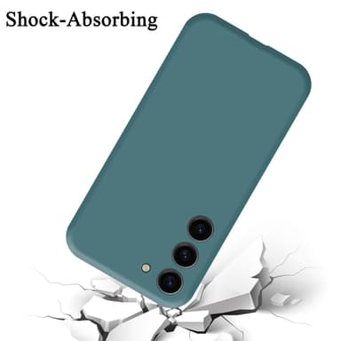 Samsung Galaxy S24 PLUS silikondeksel case (Grønn)