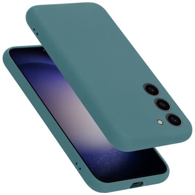 Samsung Galaxy S24 PLUS silikondeksel case (Grønn)